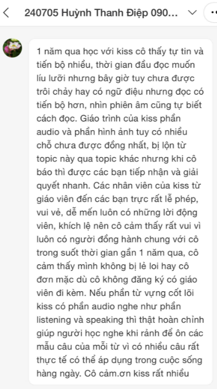 240705 Huỳnh Thanh Điệp 0908570808 CBEL